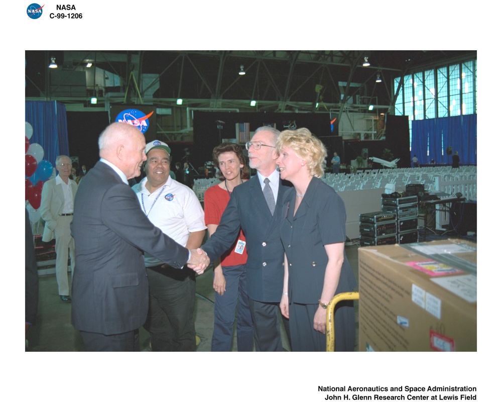 CENTER RENAMING EVENTS FROM NASA LEWIS RESEARCH CENTER TO JOHN H GLENN RESEARCH CENTER AT LEWIS FIELD