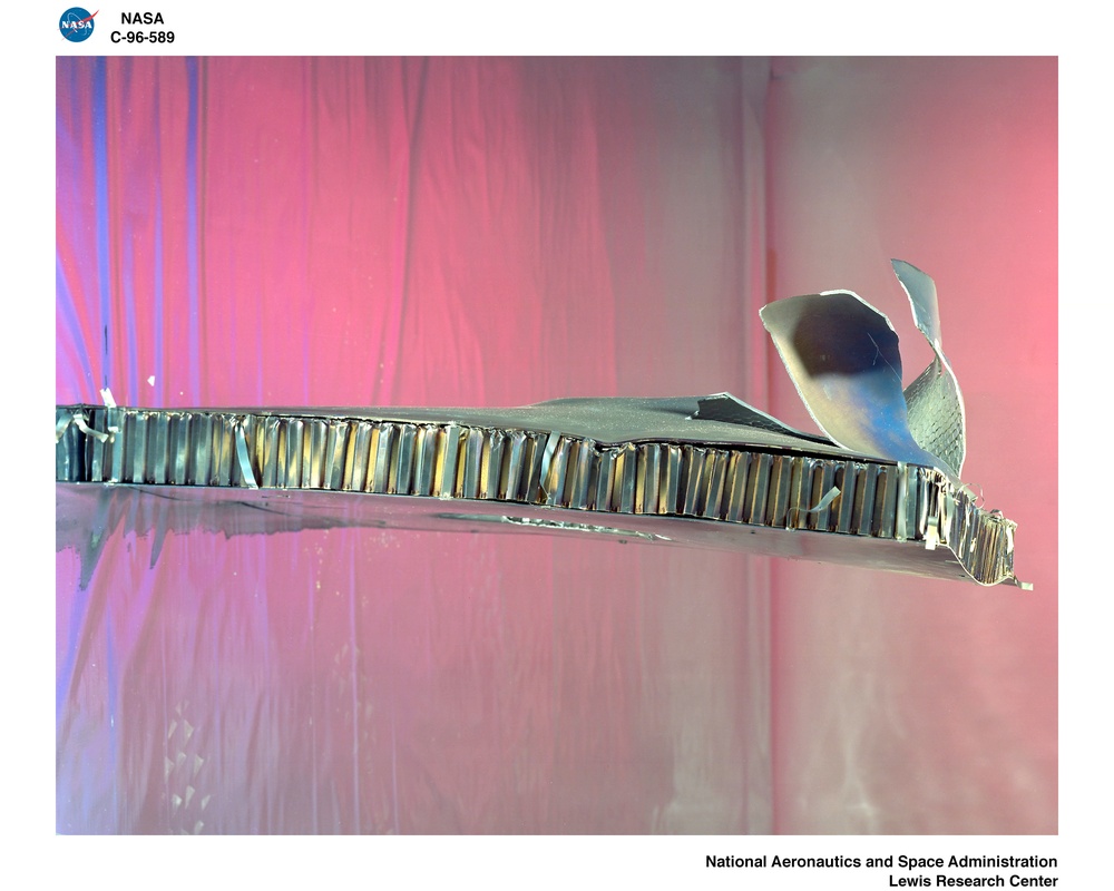 STRESS SKIN PANEL FOR FAN CONTAINMENT BALLISTIC IMPACT TESTS