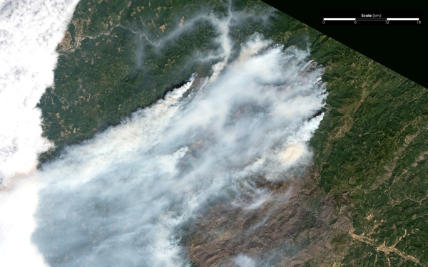 Fires Scorch Oregon: Natural Hazards