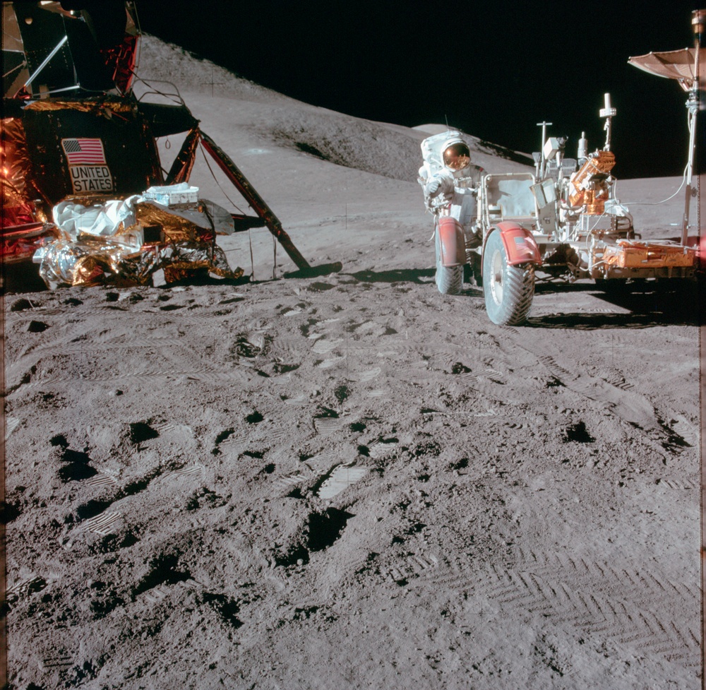 DVIDS - Images - Apollo 15 Mission Image - Lunar Module LM And Lunar ...