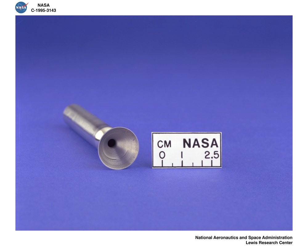 IRIDIUM LINER FOR NASA 5 LBF CLASS MATERIAL TEST CHAMBER IRIDIUM LINER FOR ATLANTIC RESEARCH CORPORATION 5 LBF CLASS ROCKET CHAMBER 25 LBF CLASS 75 HFC 25 TAC CERAMIC COMPOSITE ROCKET CHAMBER FROM REFRACTURY COMPOSITES INC.  PURCHASE ORDER C-551941-