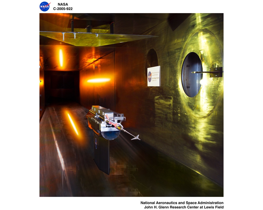 Sonic Boom Model in the Abe Silverstein Supersonic Wind Tunnel (10x10)