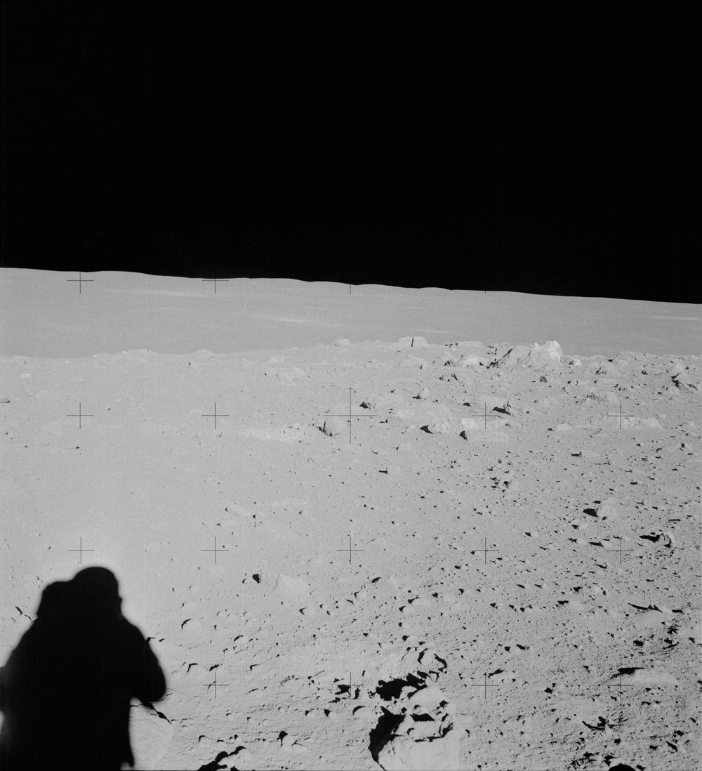Apollo 14 Mission image - 360 degree pan from EVA 2.