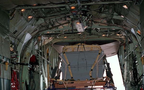 A photograph used for VIP briefings to the various NASA Centers