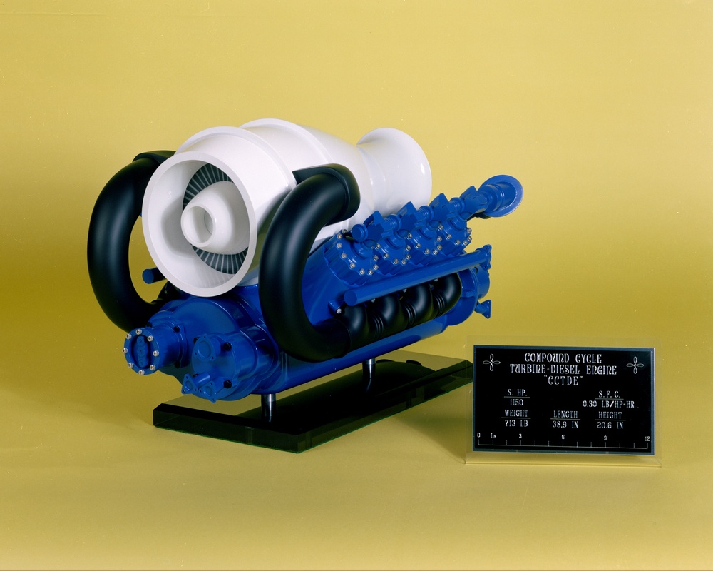 COMPOUND CYCLE TURBINE - DIESEL ENGINE MODEL