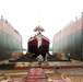 Fireboat in a dry dock at Caddell Dry Dock &amp; Repair Co., Inc.