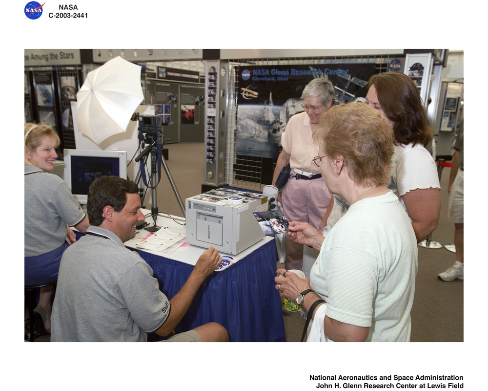 NASA Pavilion, Dayton, Ohio, July 12, 2003