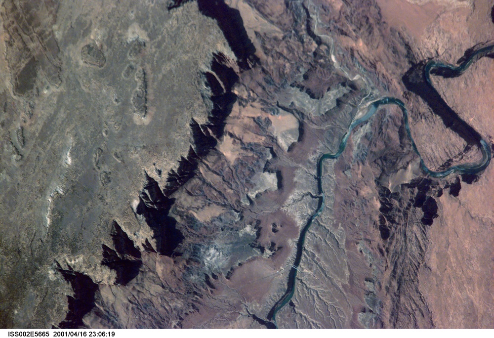 Colorado River, Arizona as seen by Expedition Two crew