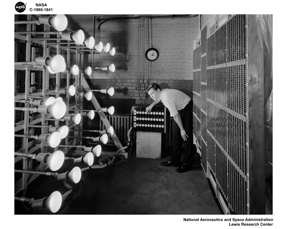 EQUIPMENT SETUP FOR HIGH VOLTAGE SOLAR CELL ARRAY