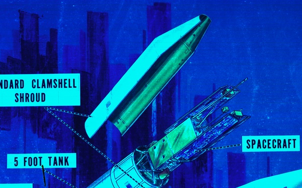 AGENA VEHICLE POSTER - GEORGE HOY AUTHOR