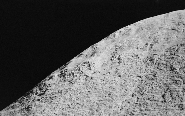 Apollo 15 Mission image - View of Station 6 and south end summit of Mt. Mons Hadley
