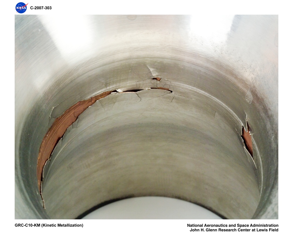Machined Copper CGR-84 Thruster #GRC-C10-KM (Kinetic Metallization)