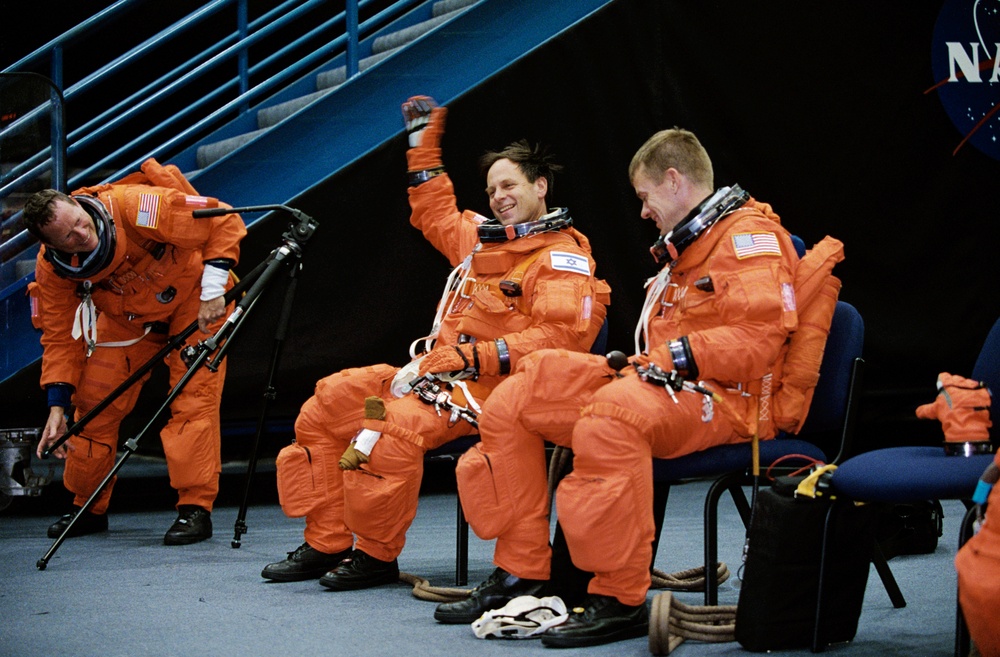 STS-107 Crew Training