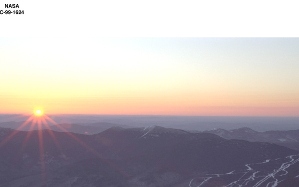 MWISP - MT WASHINGTON ICING SENSORS PROJECT - SUNRISE AT MT WASHINGTON