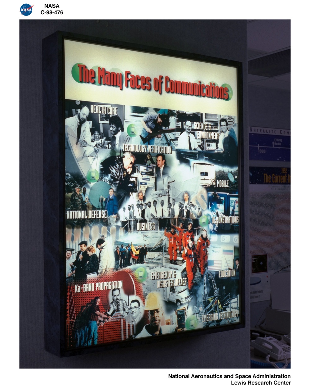 ADVANCED COMMUNICATION TECHNOLOGY SATELLITE - ACTS - VISITOR CENTER