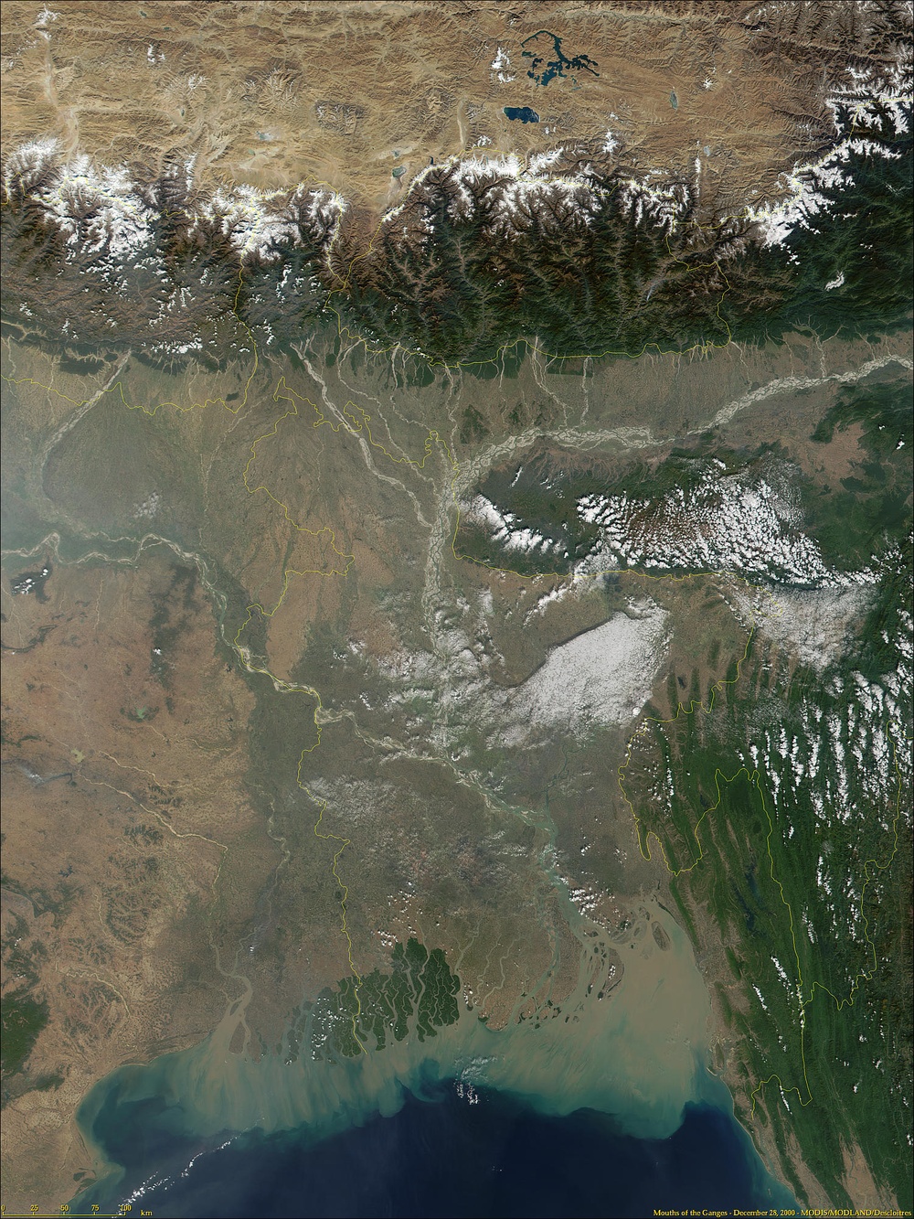 Ganges River Delta : Image of the Day