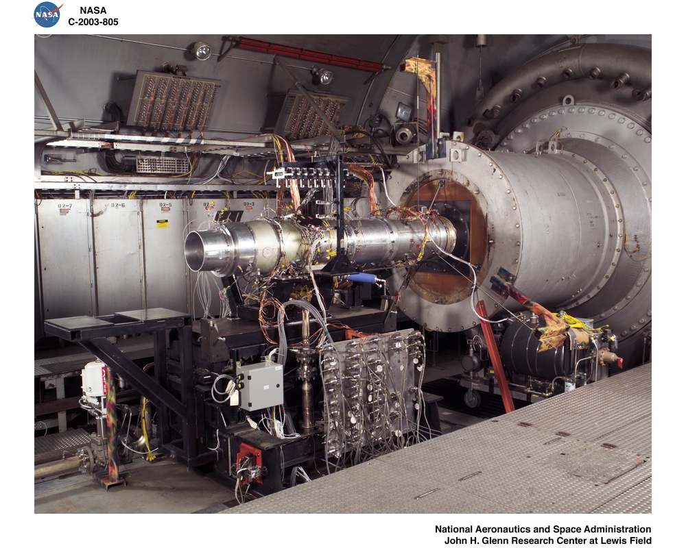 Dvids - Images - Williams International Fj33 Turbofan Jet Engine Test In  The Propulsion Systems Lab - Psl - Cell 4