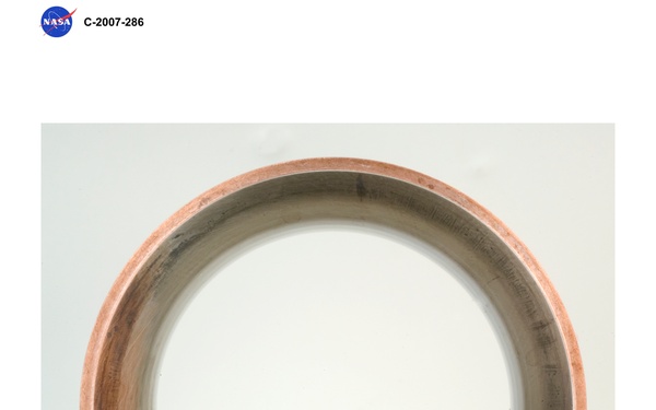 Machined Copper CGR-84 Thruster #GRC-C06-KM (Kinetic Metallization)