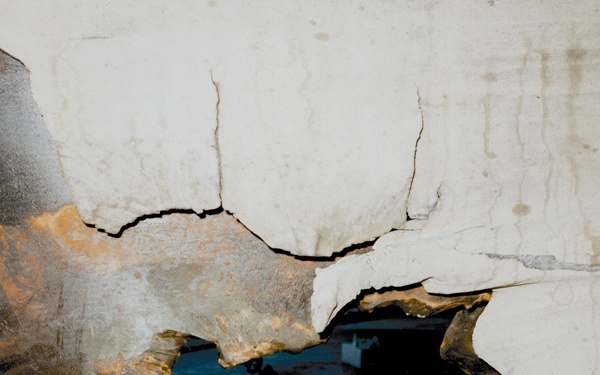 STS-51-L Recovered Debris (Burn Marks on the SRM)