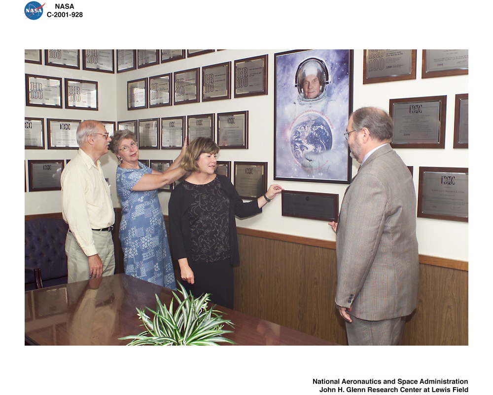 ADMINISTRATION BUILDING FOYER NOW DEDICATED TO THE R &amp; D 100 TECHNOLOGY AWARDS