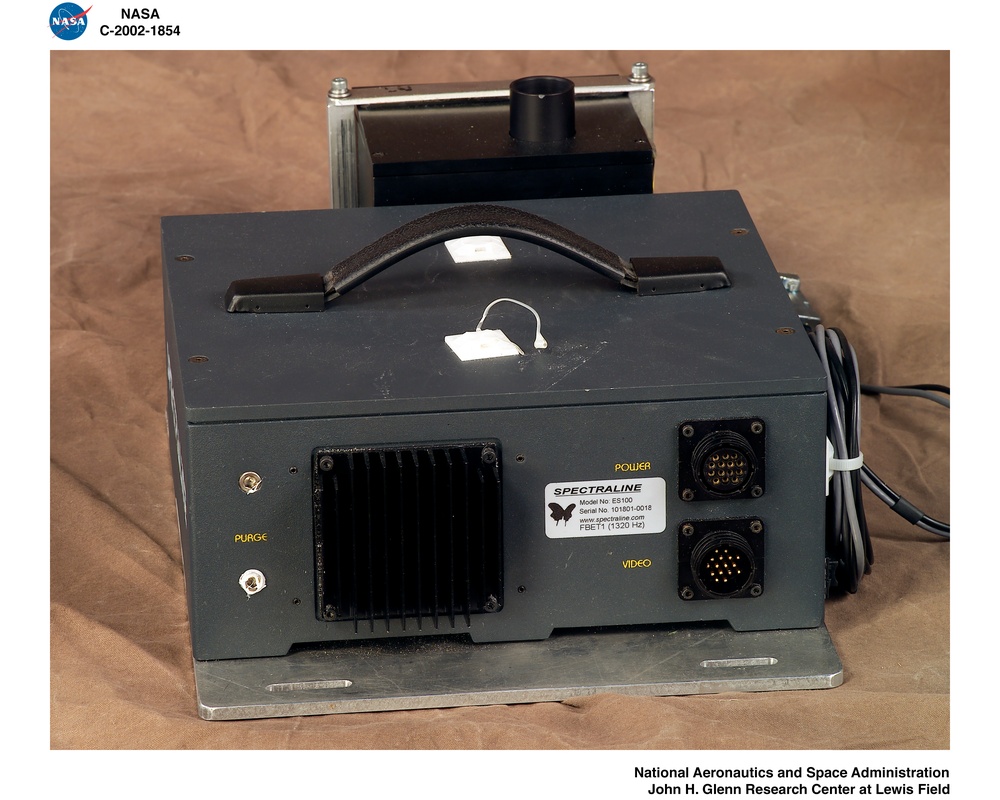 FAN BEAM EMISSION TOMOGRAPHY SYSTEM FOR DROP TOWER AND INTERNATIONAL SPACE STATION