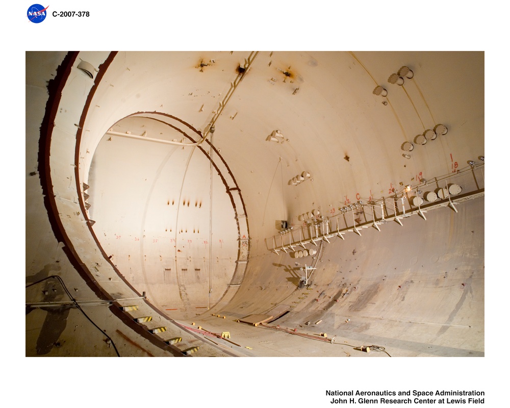 Altitude Wind Tunnel (AWT) interior pictures before demolition