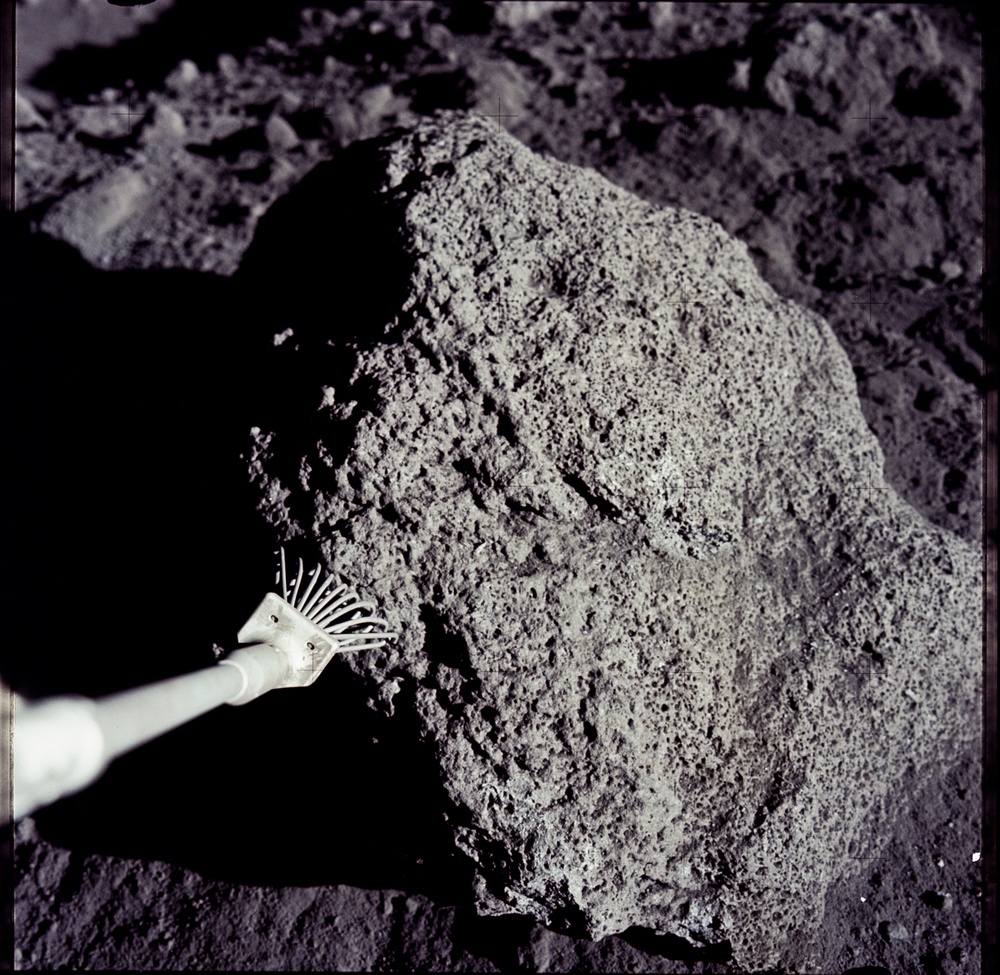 Apollo 17 Mission image - Station1, Sample 1135-36,1155-56,1175