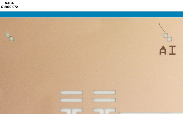 MICRO ELECTRONIC MECHANICAL SYSTEMS / MEMS / SLOTTED DIPOLE ARRAY NUMBER THREE