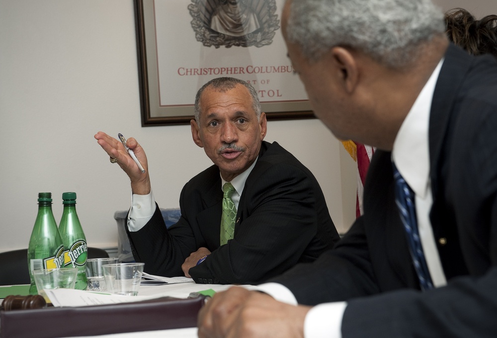 Congressional Black Caucus meets with NASA