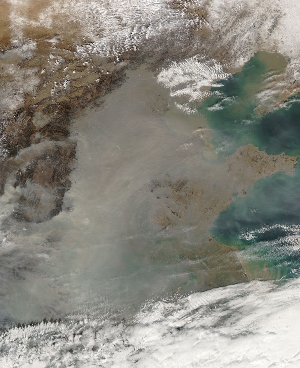 Haze in Eastern China: Natural Hazards