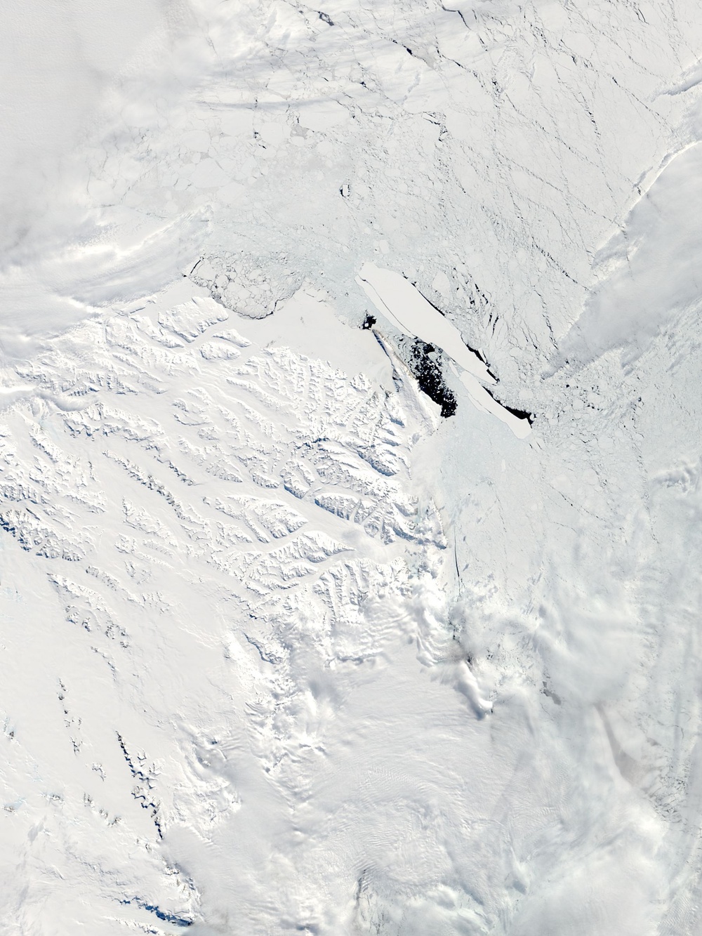 B-15A Iceberg Breaks: Natural Hazards