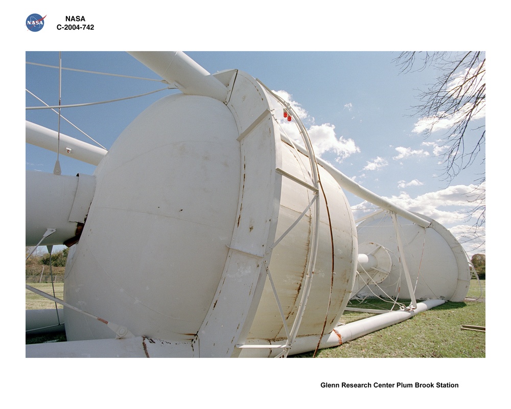 Demolition of the water tower at Plum Brook Reactor