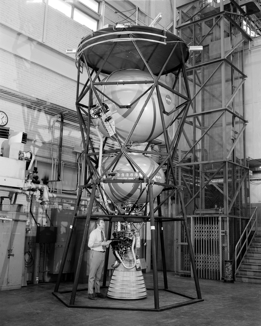 RESEARCH PROPULSION MODULE RPM MOCK UP