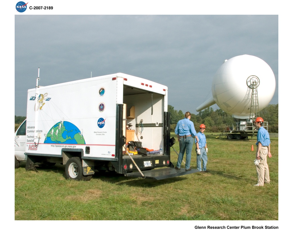 Sky Sentry / Aerostat Balloon at NASA Plum Brook Station