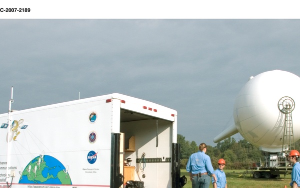 Sky Sentry / Aerostat Balloon at NASA Plum Brook Station