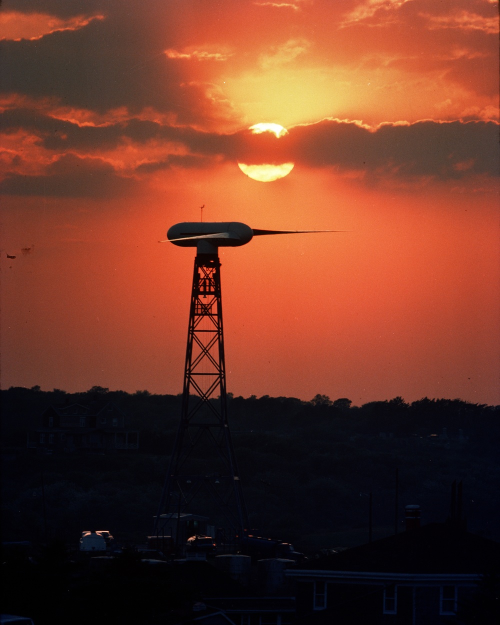 BLOCK ISLAND RHODE ISLAND WIND TURBINE