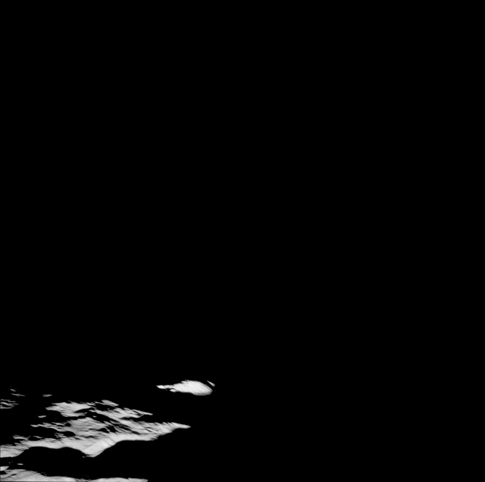 Apollo 11 Mission image - Near side terminator
