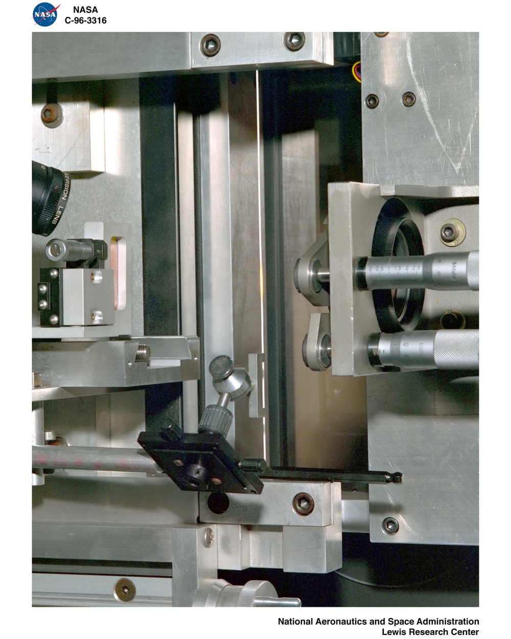 LAZER FURNACE IN BASEMENT OF THE BASIC MATERIALS LABORATORY BML