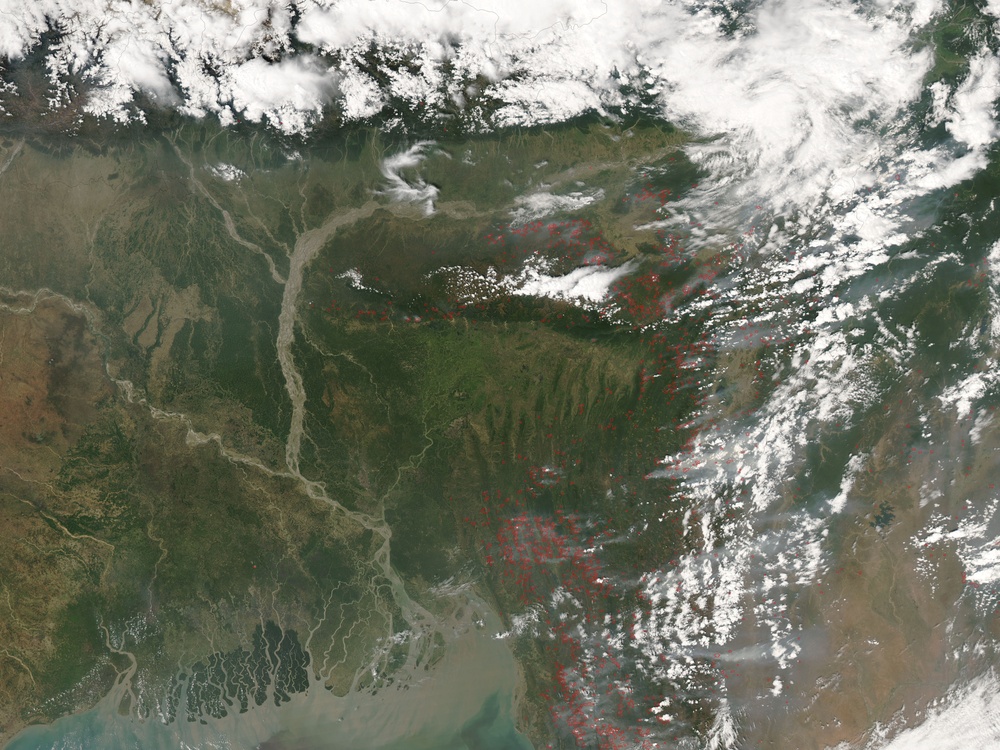 Fires in Southeast Asia: Natural Hazards