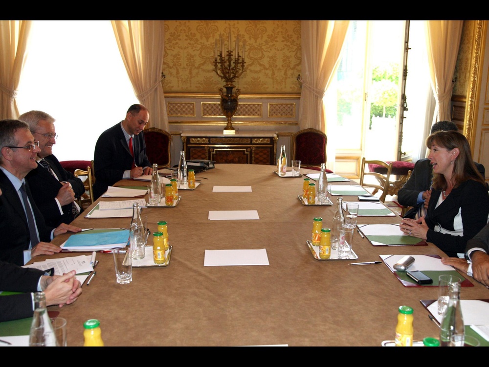 Deputy Administrator Garver Meets With French Officials
