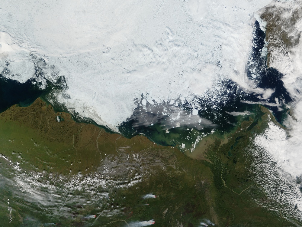 Sea Ice in the Beaufort Sea: Image of the Day