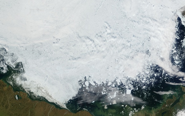 Sea Ice in the Beaufort Sea: Image of the Day