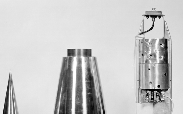 TELEMETERING UNIT AND CONE SECTION OF ERM-3