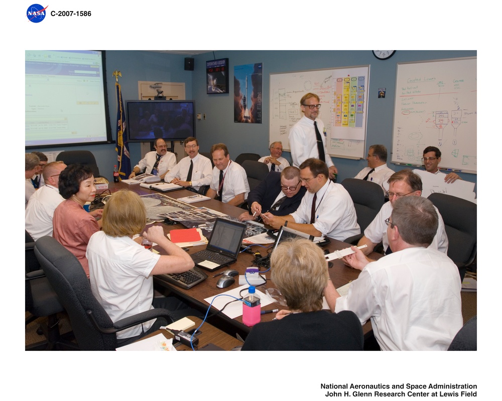 Ares IX team engineering review control board meeting