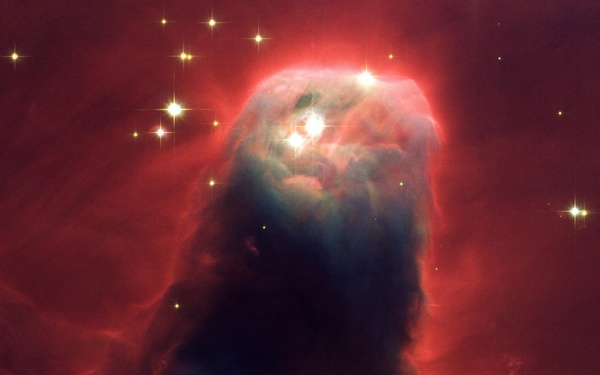 Hubble Space Telescope of Cone Nebula (NGC 2264)