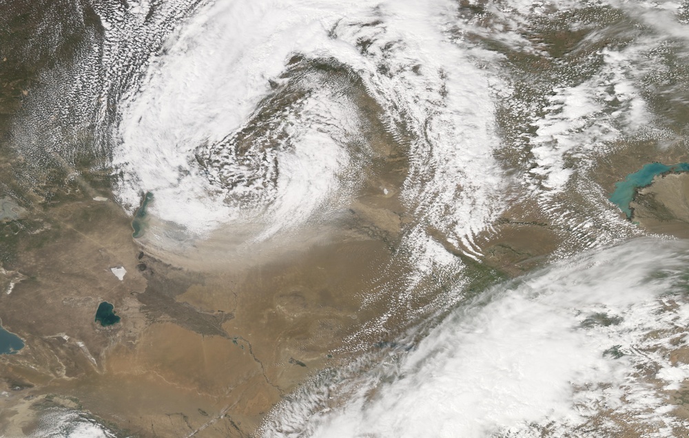 Dust Storm in Central Asia: Natural Hazards