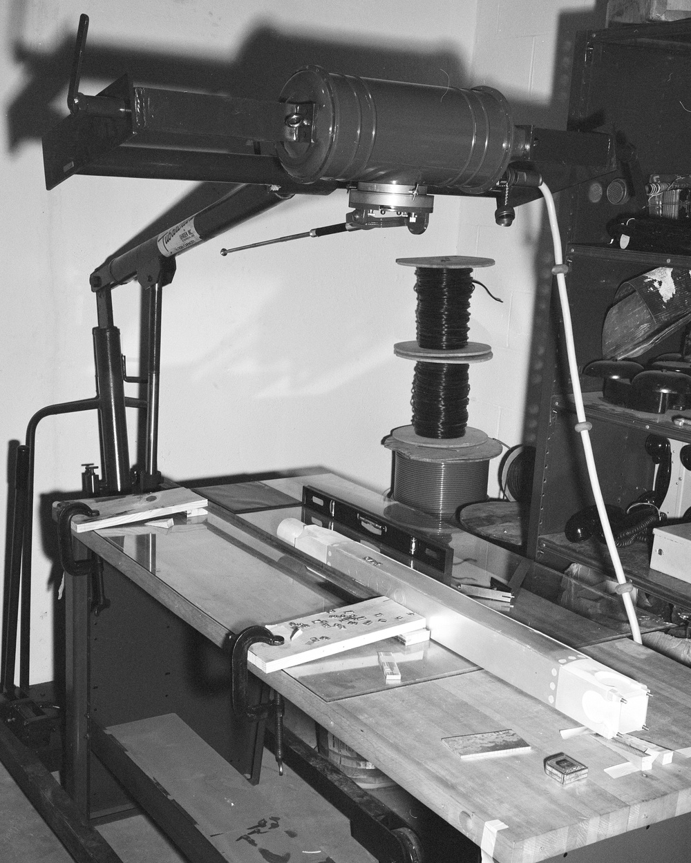 XRAY SETUP AT REACTOR AT NASA PLUM BROOK STATION SANDUSKY OHIO