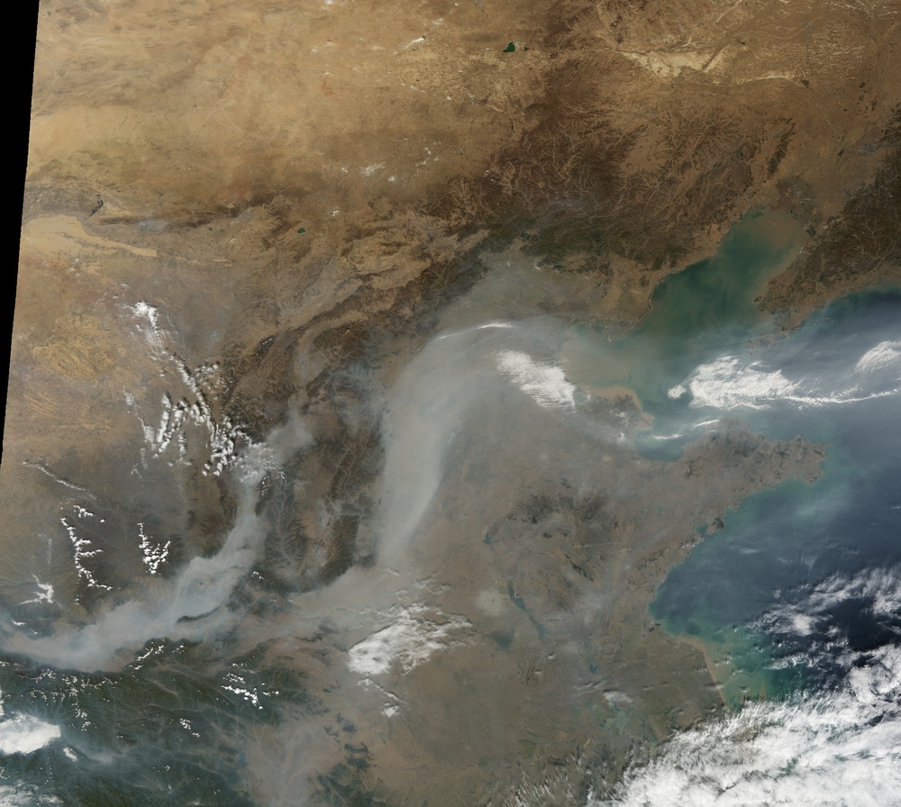 Haze over Eastern China: Natural Hazards