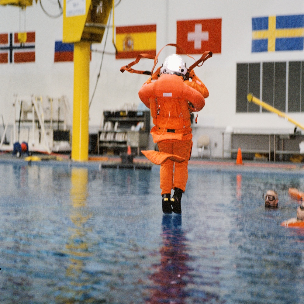 Water Survival exercise at the NBL