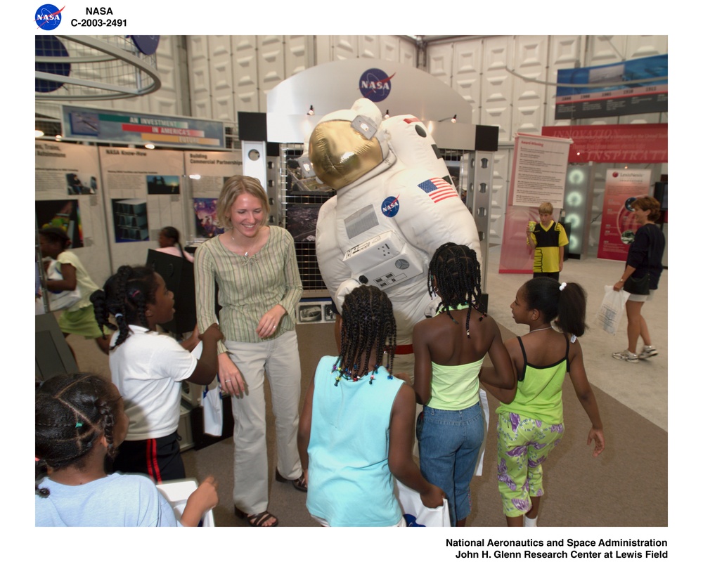 NASA Pavilion, NASA Day, Dayton, Ohio, July 18, 2003